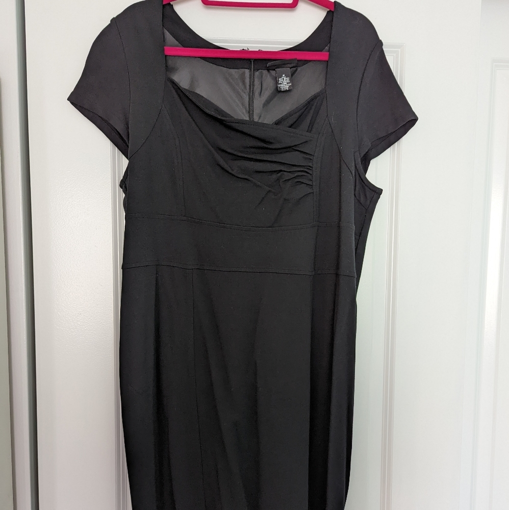 Lane Bryant Black Bodycon Dress